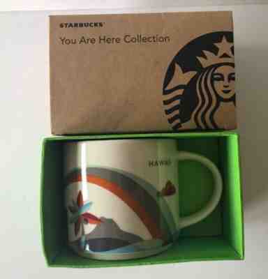 STARBUCKS 2014 YOU ARE HERE COLLECTION HAWAII 14 OZ COFFEE MUG-NEW IN BOX! - Sold on eBay Jul, 2nd 2019 for $29.99