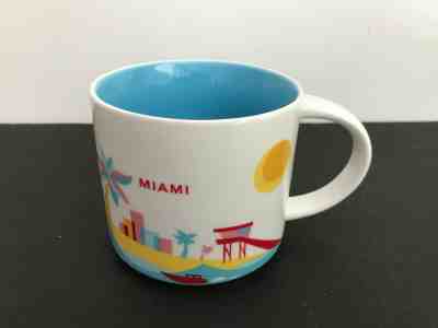 Starbucks YAH Miami Coffee Mug 2017 You Are Here 14 oz - Sold on eBay Jul, 2nd 2019 for $21.95