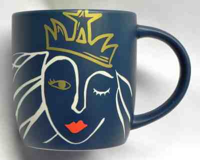 Starbucks "Winking Mermaid" Coffee Cup, Anniversary Collection 2016 Blue Mug Exc - Sold on eBay Jul, 2nd 2019 for $18.50