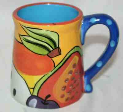 Starbucks PEFI Hand Painted Costa Rica Mug Coffee Tea Cup 2006 Fruit Bold  Color - Sold on eBay Jul, 1st 2019 for $19.99