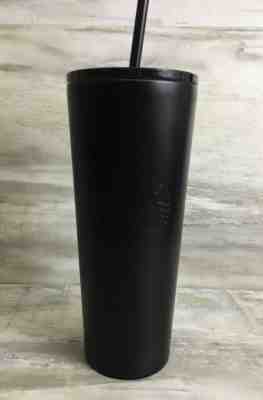 New Starbucks 2018 Limited Edition Matte Black Venti Cold Tumbler Stainless  - Sold on eBay Jul, 1st 2019 for $35.00