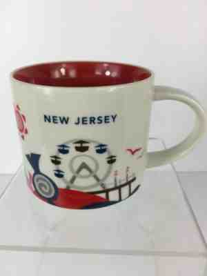 Starbucks You Are Here Collection Coffee Mug New Jersey 14 0z -2016 Release Year - Sold on eBay Jul, 1st 2019 for $23.95