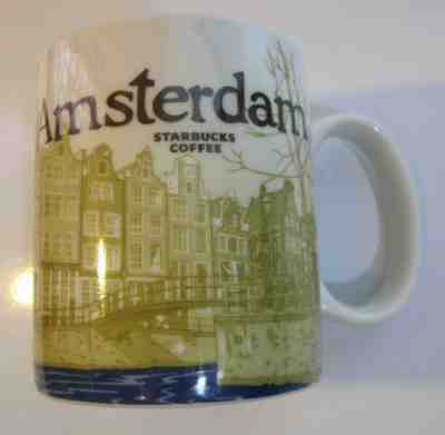 Starbucks Amsterdam Mug Collector Series 2010 Coffee Mug Collectible - Sold on eBay Jul, 1st 2019 for $37.77