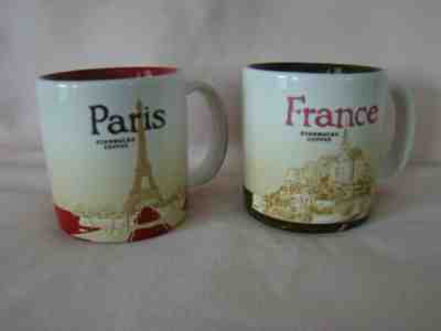 Starbucks Paris and France Espresso Mugs - Sold on eBay Jul, 1st 2019 for $16.99