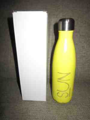 NEW IN BOX Starbucks YELLOW Swell Stainless Steel Water Bottle 17oz SUN Summer - Sold on eBay Jul, 1st 2019 for $39.99