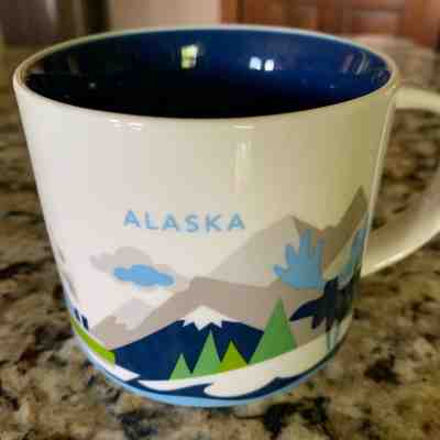 Starbucks Coffee Mug Alaska You Are Here Series 14 oz - Sold on eBay Jul, 1st 2019 for $25.00