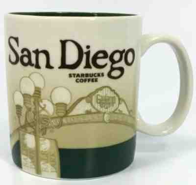 2011 STarbucks Collector's Series Global Icon Coffee Mug San Diego - Sold on eBay Jul, 1st 2019 for $16.99