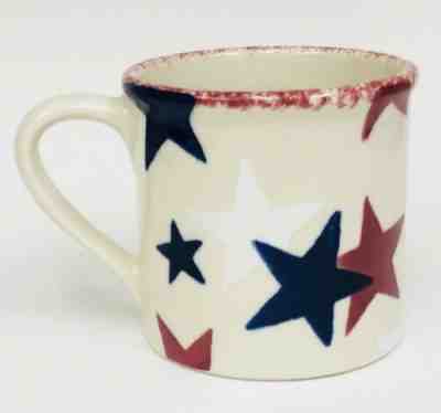 Hartstone for Starbucks Red White Blue Stars Barista Coffee Mug USA Country - Sold on eBay Jul, 1st 2019 for $24.95