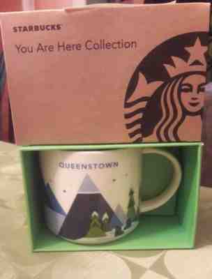 NIB With SKU STARBUCKS QUEENSTOWN, NEW ZEALAND  You Are Here (YAH)  14 Oz Mug. - Sold on eBay Jul, 1st 2019 for $77.00