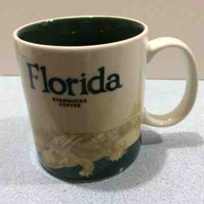 Starbucks Coffee Global Icon City Collector Series FLORIDA Mug Cup Alligator - Sold on eBay Jul, 1st 2019 for $18.00