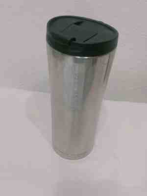 Starbucks 2011 Stainless Steel Silver Double Walled 16oz Travel Tumbler - Sold on eBay Jul, 1st 2019 for $19.99