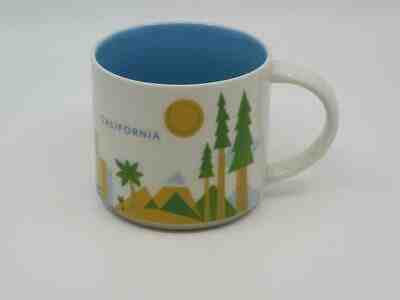 Starbucks 2015 CALIFORNIA You Are Here Collection Mug Graphic Skyline Forest - Sold on eBay Jul, 1st 2019 for $19.99