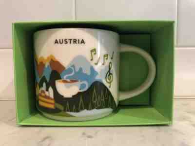 Starbucks AUSTRIA Mug You Are Here YAH - Sold on eBay Jul, 1st 2019 for $54.95