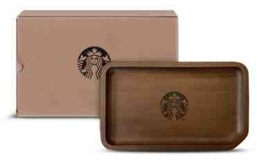 Starbucks 2019 RTD Wood Tray - Sold on eBay Jul, 1st 2019 for $25.00