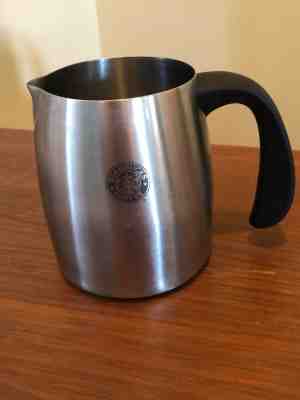 Starbucks Coffee Company Stainless Black 16oz Steaming Frothing Pitcher 2006 - Sold on eBay Jul, 1st 2019 for $20.70
