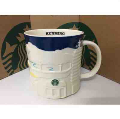 New Rare China Starbucks Kunming City Relief Mark Mug Special Limited 16oz - Sold on eBay Jul, 1st 2019 for $32.00
