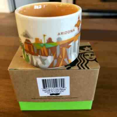 Starbucks Arizona AZ Ornament You Are Here YAH Christmas Holiday 2oz Mug NEW - Sold on eBay Jul, 1st 2019 for $21.95