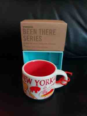 NEW WITH BOX Starbucks New York Been There ORNAMENT Mini Mug Cup 2 FL OZ RARE - Sold on eBay Jun, 30th 2019 for $24.99