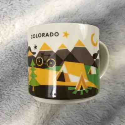 Starbucks 2015 14 Oz Cup Mug Colorado You Are Here Collection  - Sold on eBay Jun, 30th 2019 for $24.94