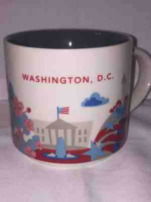 Washington D. C. Starbucks Coffee Ceramic Mug 2014 You Are Here Collection - Sold on eBay Jun, 30th 2019 for $15.00