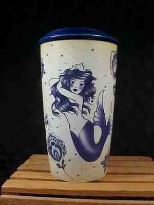 Starbuck 2016 Siren Mermaid Travel Mug Blue - Sold on eBay Jun, 30th 2019 for $40.00