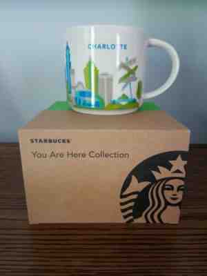 Charlotte North Carolina Starbucks Coffee "You Are Here Collection" Mug NIB - Sold on eBay Jun, 30th 2019 for $20.00
