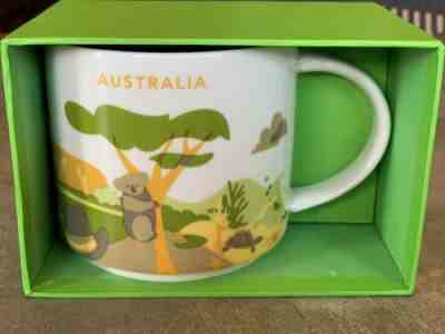 Australia Starbucks Mug YAH (You Are Here) - New In Box - Sold on eBay Jun, 30th 2019 for $25.10