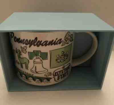 NWT_Starbucks Coffee_14oz Pennsylvania Been There Series Mug Coffee Mug_2017 - Sold on eBay Jun, 30th 2019 for $19.99