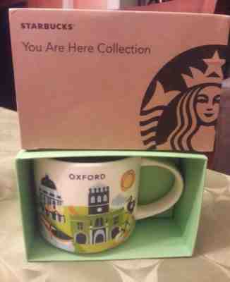 NIB WITH SKU STARBUCKS  OXFORD, ENGLAND  You Are Here (YAH) 14 Oz Mug. VHTF - Sold on eBay Jun, 30th 2019 for $49.50