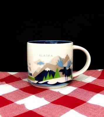 Starbucks You Are Here Mug Alaska 2013 14oz - Sold on eBay Jun, 30th 2019 for $29.00