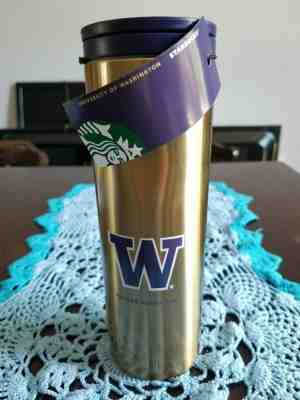 NWT University of Washington Starbucks cup in hand Grande Husky fan - Sold on eBay Jun, 30th 2019 for $16.00