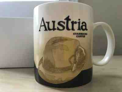 Austria Starbucks Coffee Mug From Global Icon Collector Series, 16 oz. - Sold on eBay Jun, 30th 2019 for $35.00