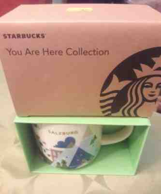 NIB Starbucks Coffee Mug SALZBURG, AUSTRIA You Are Here YAH 14 oz  RARE VHTF - Sold on eBay Jun, 30th 2019 for $49.00
