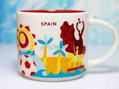 NWT Starbucks SPAIN YAH Mug You Are Here Collector Series 14 oz, Free tracking - Sold on eBay Jun, 30th 2019 for $35.59