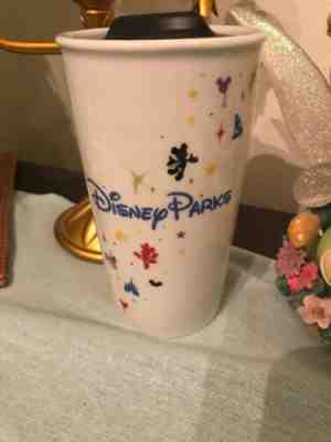 NEW RARE 2015 DISNEY PARKS STARBUCKS CERAMIC MICKEY TUMBLER 12 OZ -SOLD OUT - Sold on eBay Jun, 30th 2019 for $137.95