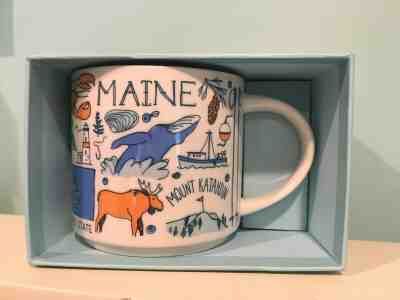 NIB Starbucks Been There Series Mug Maine NEW Collection 14 oz Pine Tree State  - Sold on eBay Jun, 30th 2019 for $33.99