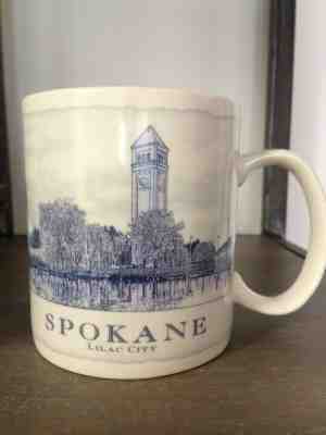 Starbucks Spokane Lilac City Architecture Series Mug 2006 18 Oz Coffee - Sold on eBay Jun, 30th 2019 for $15.95
