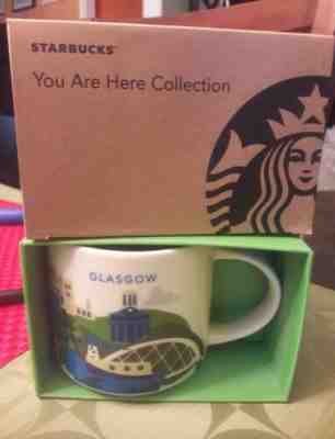 NIB  STARBUCKS  GLASGOW, SCOTLAND  You Are Here (YAH)  14 Oz Mug. Rare - Sold on eBay Jun, 30th 2019 for $48.00
