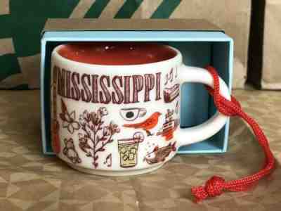 Starbucks Coffee Mug BTS Series - MISSISSIPPI - Ornament 2 Oz NIB - Sold on eBay Jun, 30th 2019 for $20.90