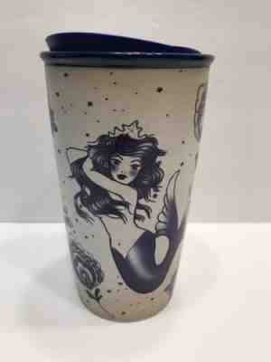 2016 STARBUCKS TATTOO ART SIREN MERMAID BLUE TRAVELER TUMBLER ~ NEW HTF! - Sold on eBay Jun, 30th 2019 for $74.99