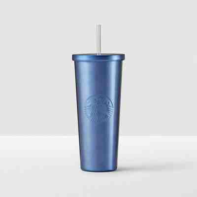 Starbucks Stainless Steel Cold Cup 24 oz Venti Midnight Blue NEW - Sold on eBay Jun, 30th 2019 for $67.00