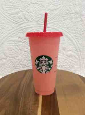 Starbucks COLOR CHANGING Rose/Coral Red cup RARE - Sold on eBay Jun, 30th 2019 for $23.00