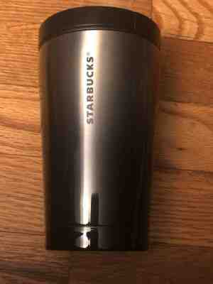 Starbucks RARE Gradient Silver To Black Stainless Steel Tumbler 12 Oz 2012 NWT - Sold on eBay Jun, 30th 2019 for $20.50