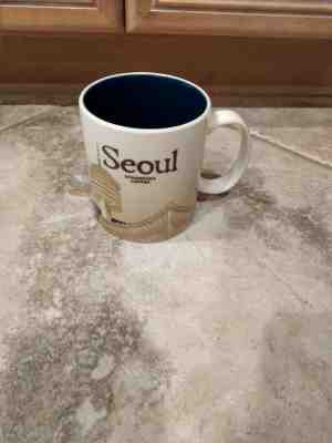 Rare! Starbucks Mug Seoul Global Icons Collector Series City 16oz Free Shipping - Sold on eBay Jun, 30th 2019 for $74.95