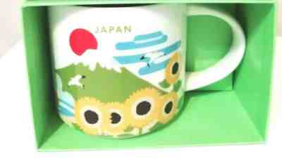 Starbucks Japan 2019 Summer Mug You are here Collection Sunflower Mt.Fuji F/S#78 - Sold on eBay Jun, 30th 2019 for $44.00