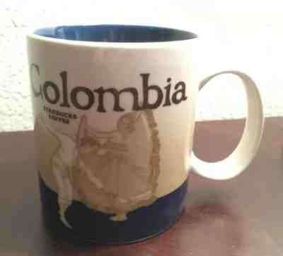 16 oz Starbucks Mug Cup Colombia City Collector Series Mug - Sold on eBay Jun, 30th 2019 for $39.00