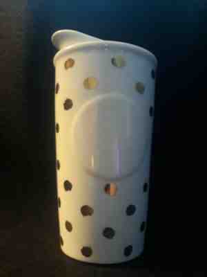 Coffee Tumbler Starbucks Ceramic W/lid - Sold on eBay Jun, 30th 2019 for $18.00