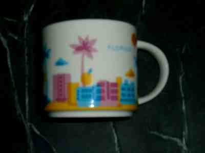 2012 Starbucks 14oz Florida You Are Here Collection Ceramic Coffee Cup - Sold on eBay Jun, 30th 2019 for $16.99
