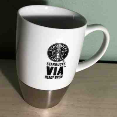 RARE- Starbucks Coffee VIA Ready Brew Ceramic Mug 16 oz World's Best Teacher - Sold on eBay Jun, 30th 2019 for $24.15