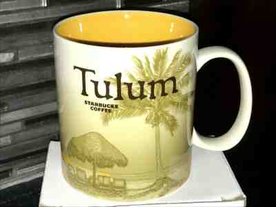 MEXICO - TULUM - STARBUCKS MUG 16 OZ - COLLECTOR SERIES  - Sold on eBay Jun, 30th 2019 for $29.99